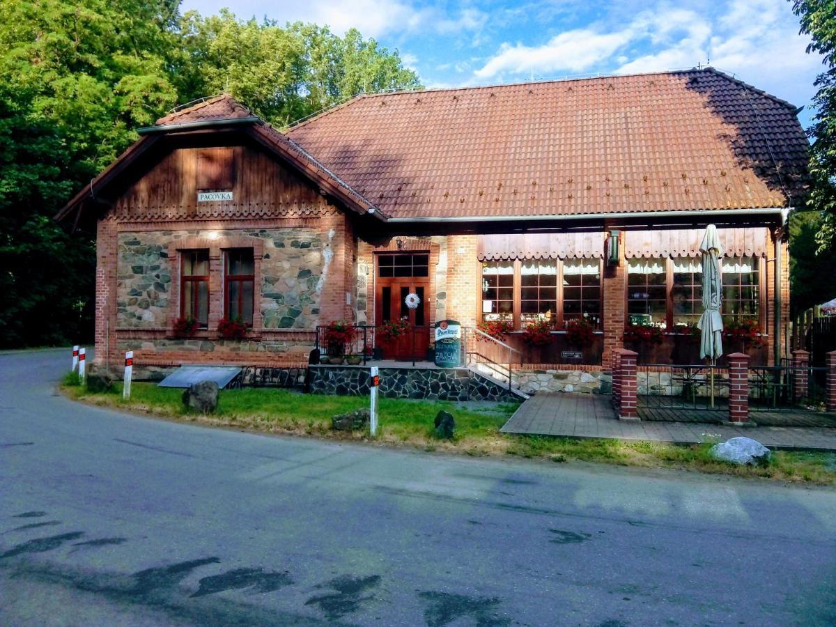 Penzion Pacovka Hotel Chynov Luaran gambar